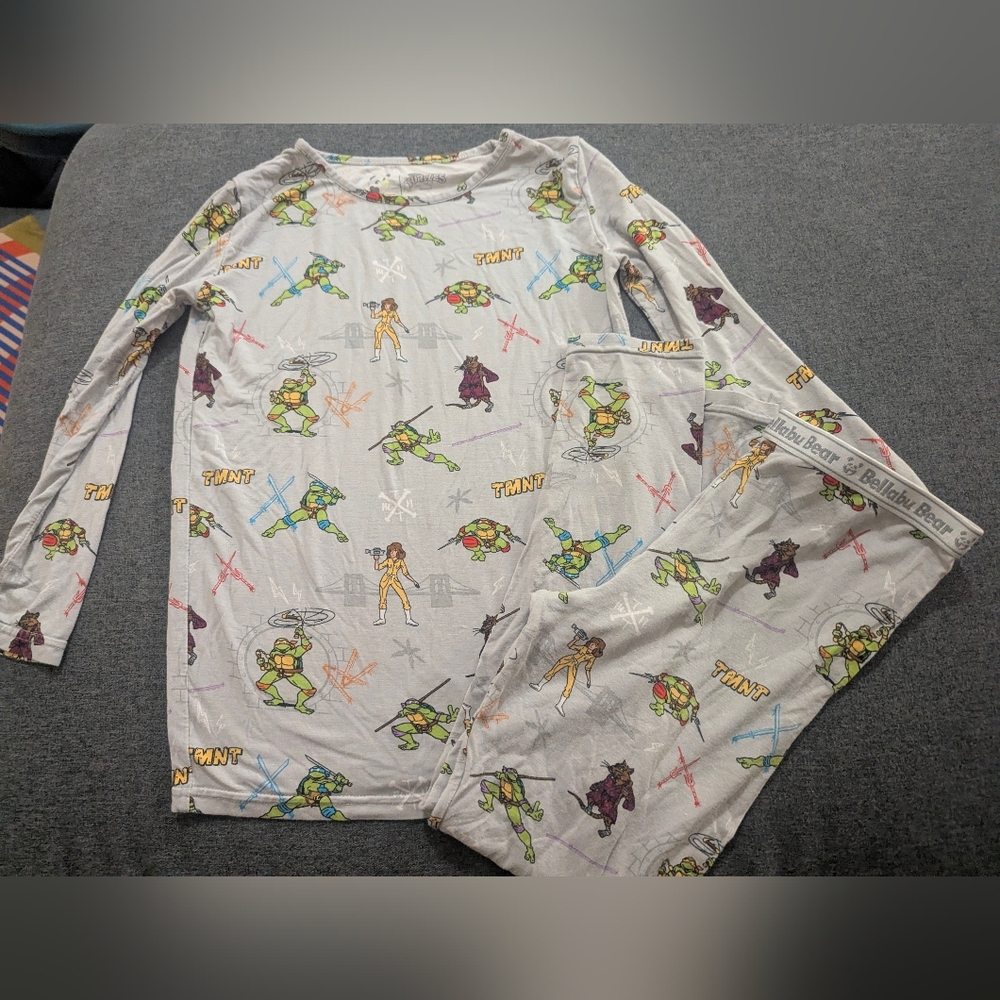 Bellabu Bear Bamboo TMNT Kids Pajama Set